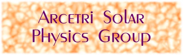 Arcetri Solar Physics Group